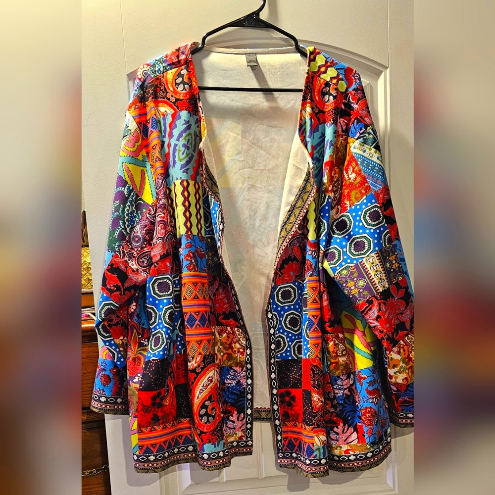 Plus size ladies blazer